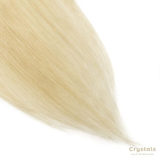 Blonde Clip In Hair Extensions #60 -Image 4