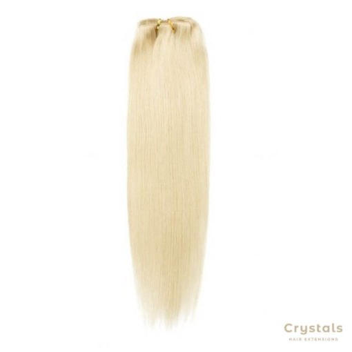 Blonde Clip In Hair Extensions #60 -Image 5