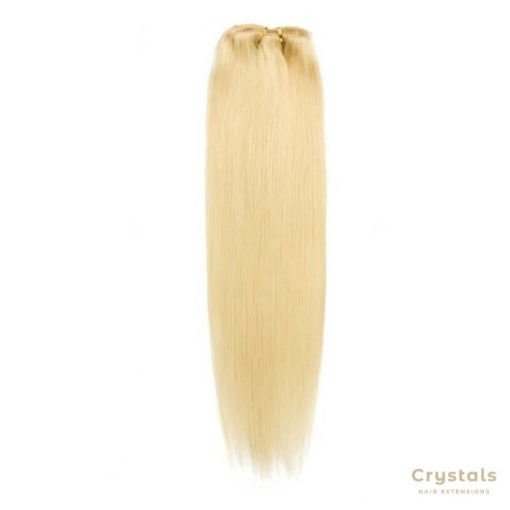Blonde Clip In Hair Extensions #613 - Image 6