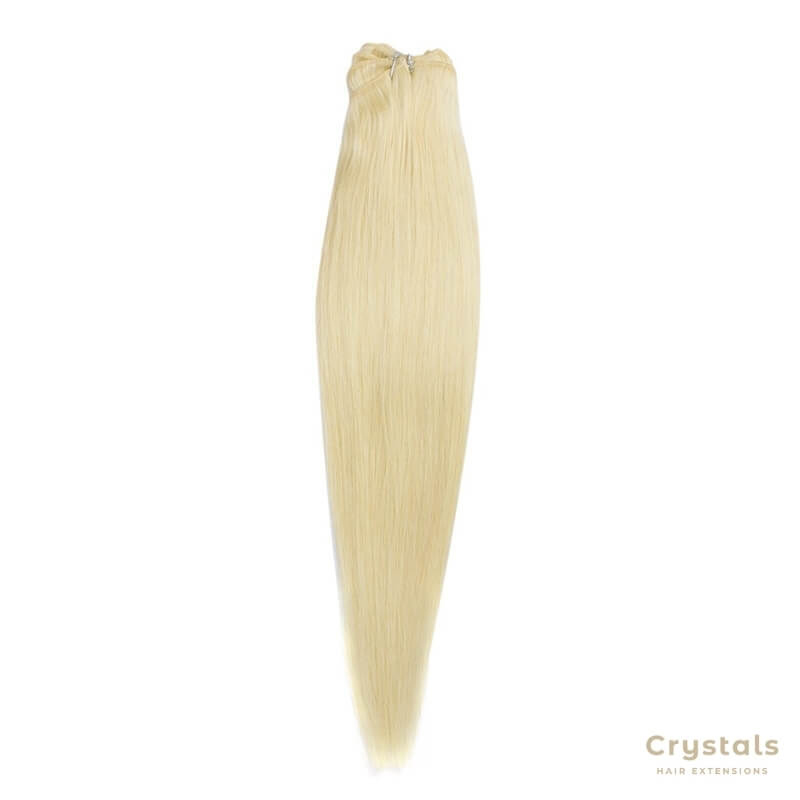 Blonde Indian Remy Hair Straight - Crystals Hair Extensions