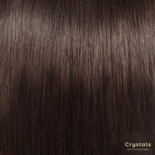 Dark Brown U Tip Hair Extensions - Image 2