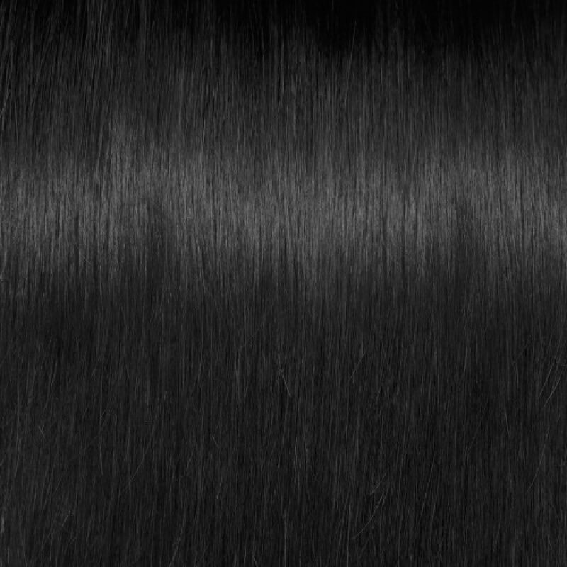 Jet Black Colour #1 - Crystals Hair Extensions