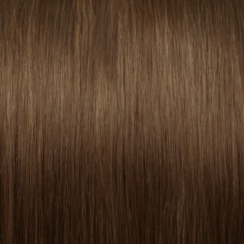 Light Brown Colour #8 - Crystals Hair Extensions