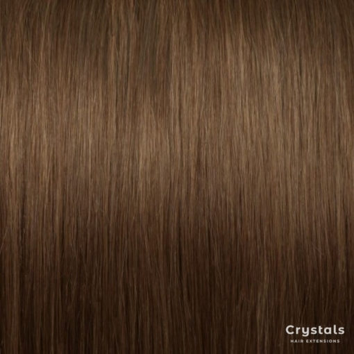 Light Brown I-Tip Hair Extensions Image-2