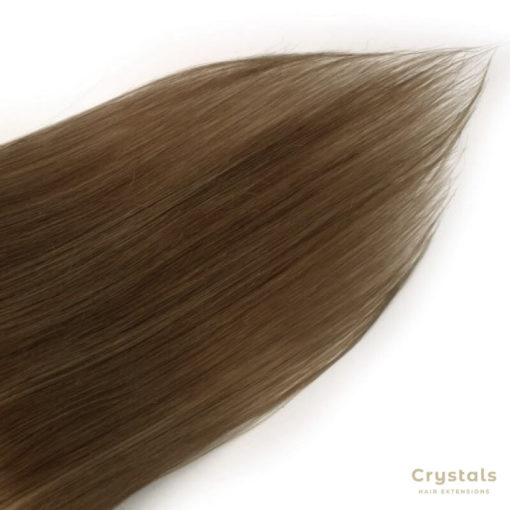 Light Chestnut Clip In Hair Extensions - Image 3