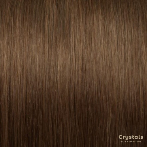 Light Chestnut Clip In Hair Extensions - Image 4