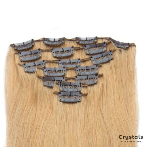 Strawberry Blonde Clip In Hair Extensions Image 2